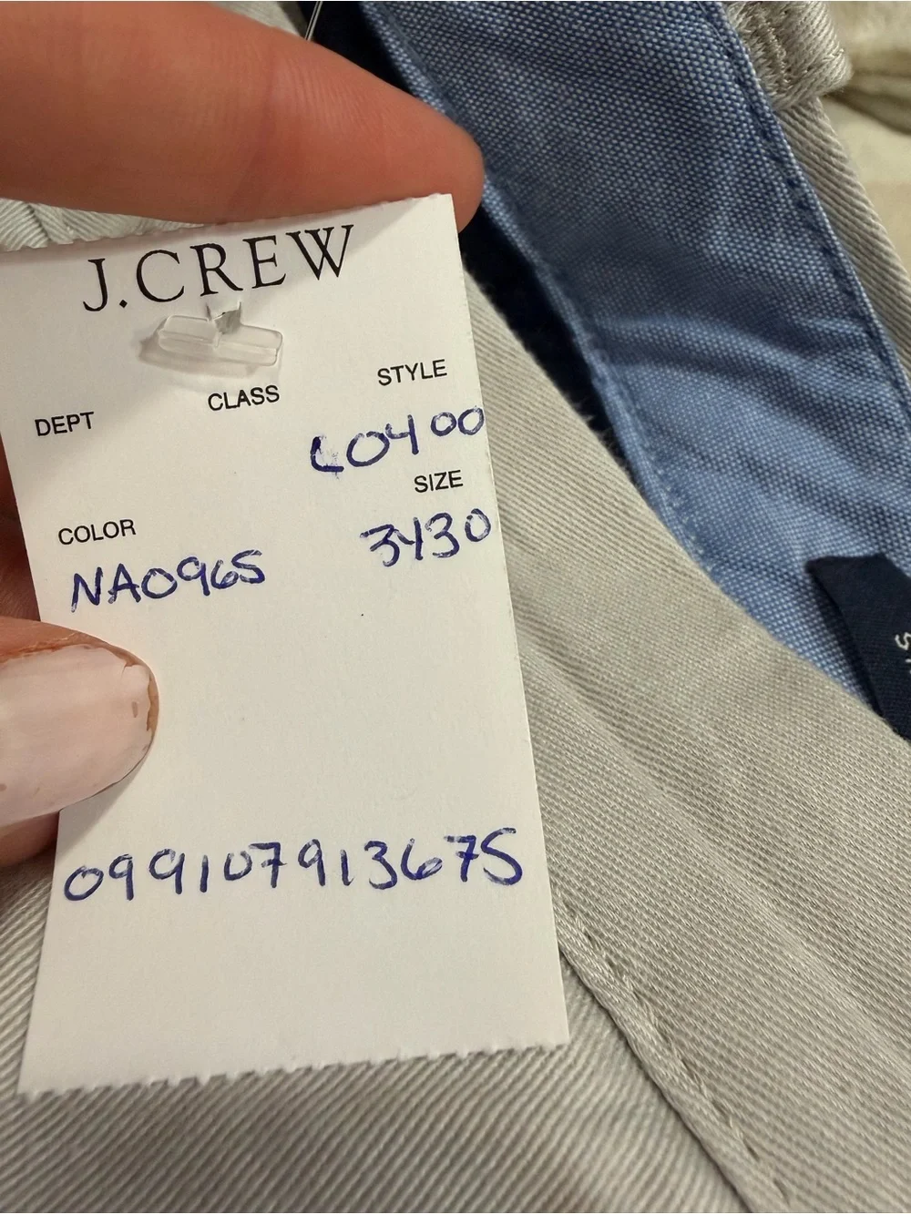 J crew stone Straight-fit original chino pant